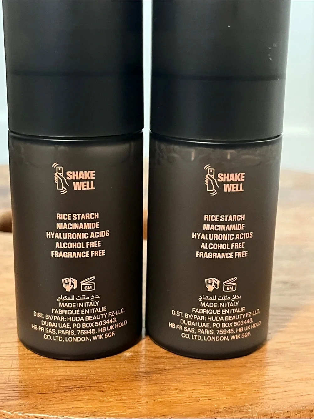 TWO HUDA BEAUTY Easy Bake Setting Spray - 30mL each